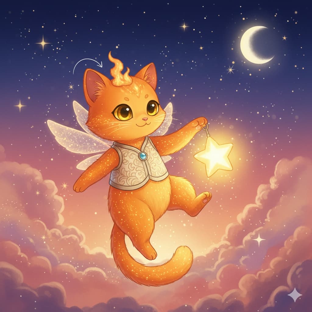 별빛 몽이와 구름 길 산책
