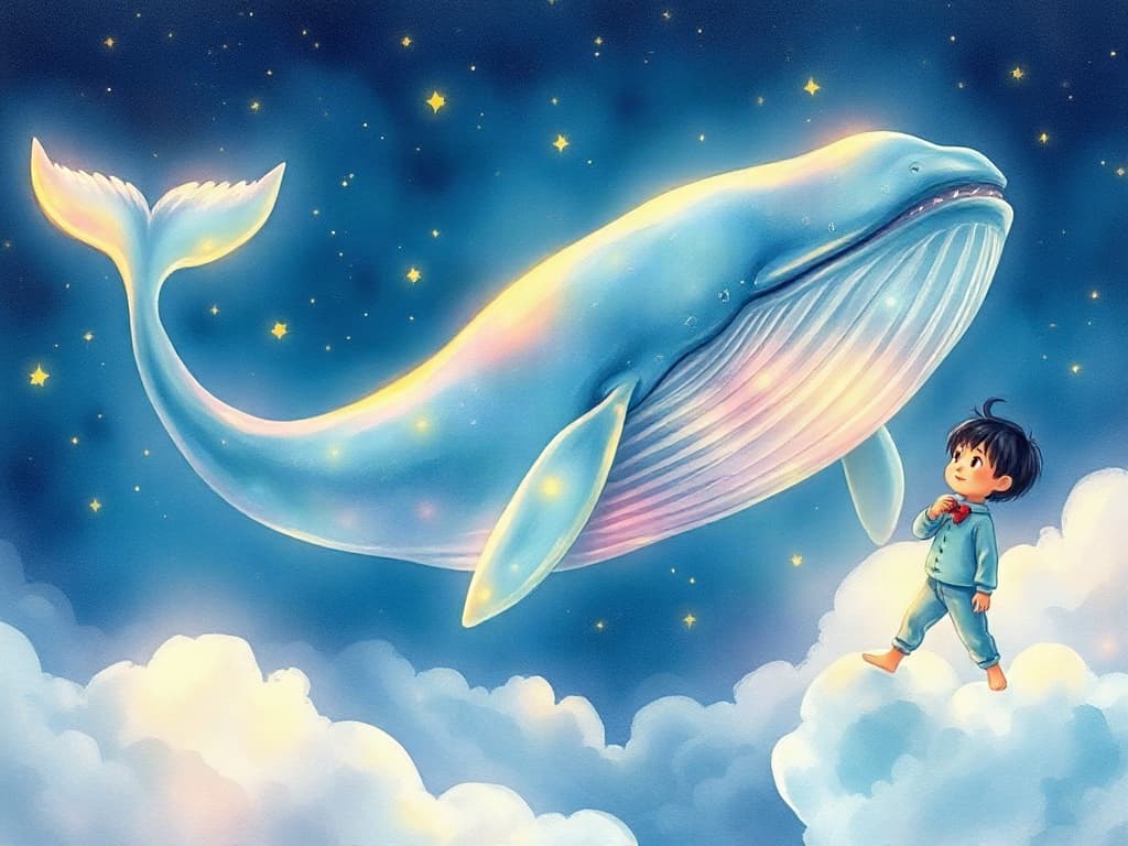 무지개 고래와 별빛 바다
